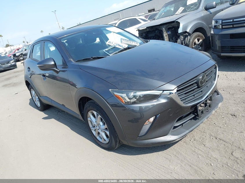 2021 Mazda Cx-3 VIN JM1DKFB79M1505124 IAAI salvage auction — REAR END, Salvage Certificate (California), sold $25 on 2026-07-29 (photo 1)