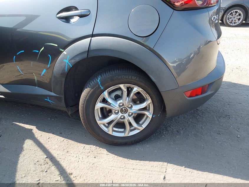 2021 Mazda Cx-3 VIN JM1DKFB79M1505124 IAAI salvage auction — REAR END, Salvage Certificate (California), sold $25 on 2026-07-29 (photo 6)