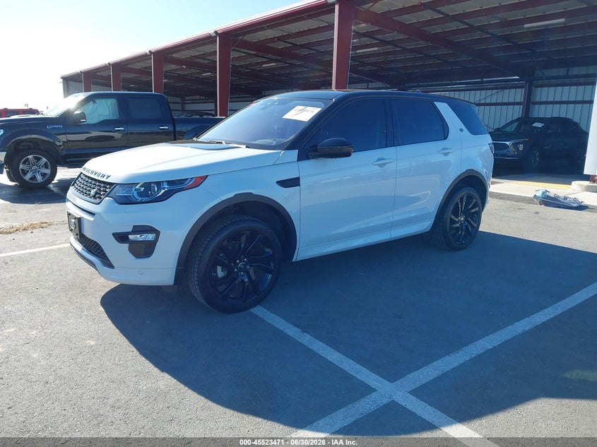 2017 Land rover Discovery sport VIN SALCT2BG5HH711709 IAAI salvage auction — NORMAL WEAR, Clear - Dealer Only (California), sold $3,425 on 2026-07-07 (photo 2)