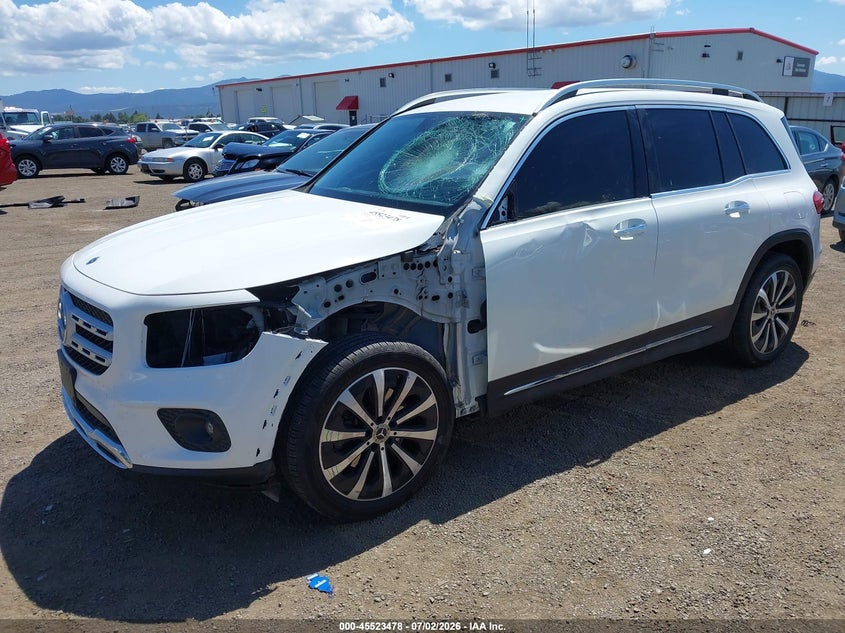 2022 Mercedes-benz Glb VIN W1N4M4HB1NW204094 IAAI salvage auction — LEFT FRONT, Bill Of Sale (Washington), sold $9,100 on 2026-07-28 (photo 2)