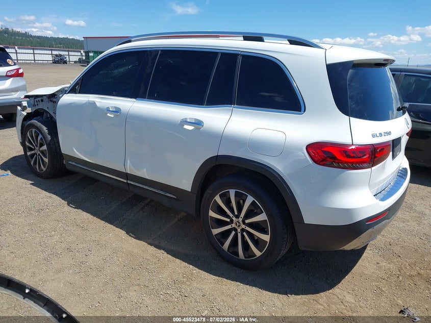 2022 Mercedes-benz Glb VIN W1N4M4HB1NW204094 IAAI salvage auction — LEFT FRONT, Bill Of Sale (Washington), sold $9,100 on 2026-07-28 (photo 3)