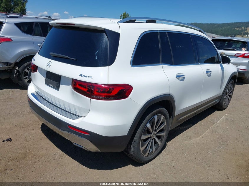 2022 Mercedes-benz Glb VIN W1N4M4HB1NW204094 IAAI salvage auction — LEFT FRONT, Bill Of Sale (Washington), sold $9,100 on 2026-07-28 (photo 4)