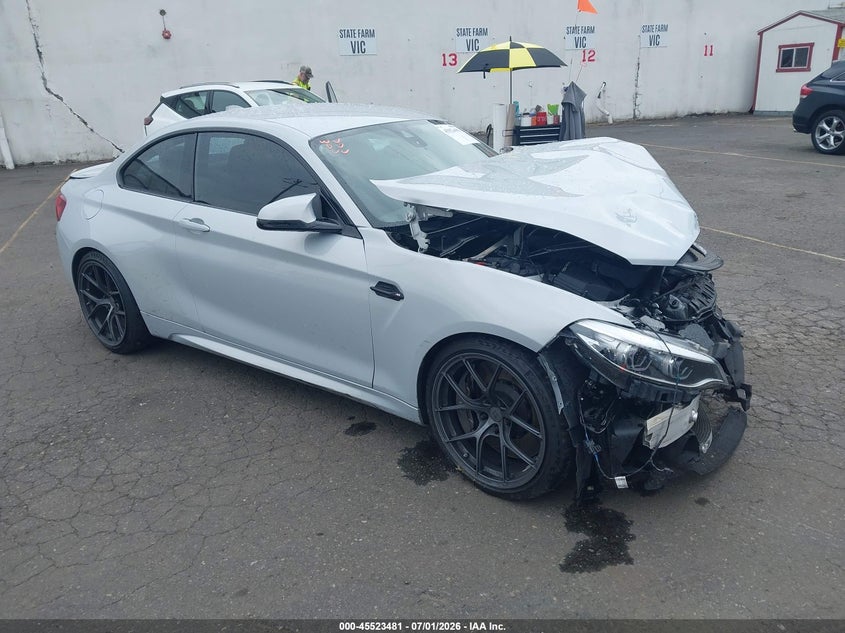 2020 BMW M2 VIN WBS2U7C07L7E75170 — IAAI salvage auction photo