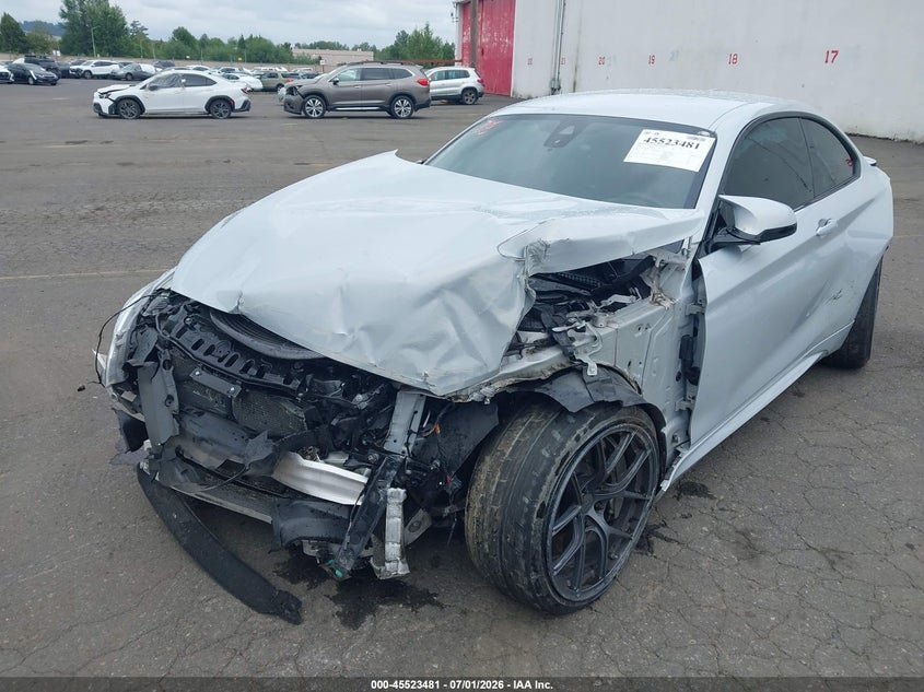 2020 BMW M2 VIN WBS2U7C07L7E75170 IAAI salvage auction — FRONT END, Salvage (Oregon), sold $10,500 on 2026-08-27 (photo 6)