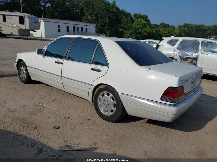 1995 Mercedes-benz S class VIN WDBGA43E0SA229297 IAAI salvage auction — FRONT END, Clear (Georgia), sold $600 on 2026-07-10 (photo 3)