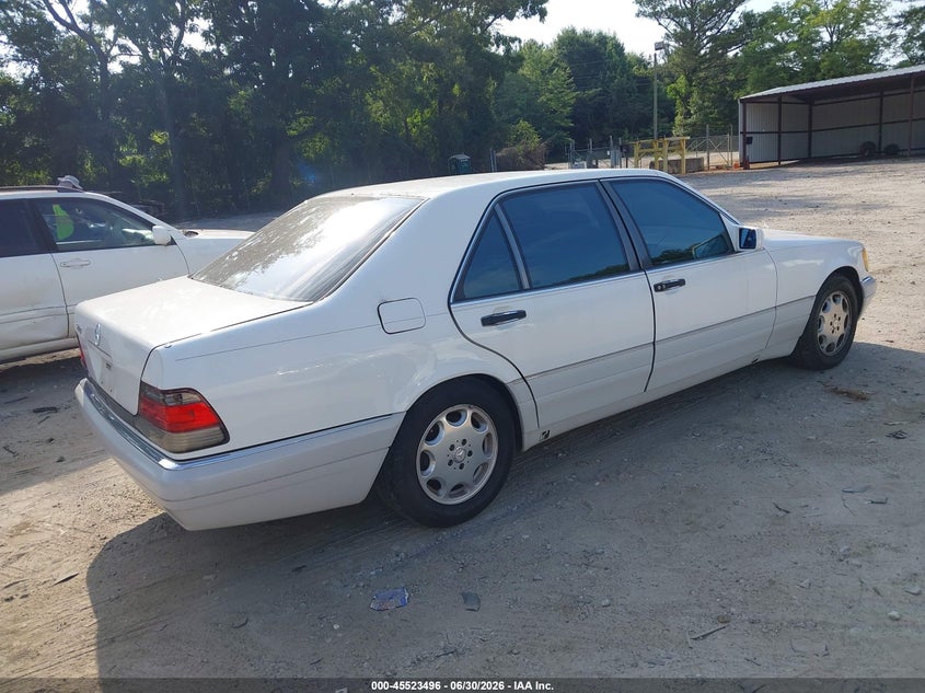 1995 Mercedes-benz S class VIN WDBGA43E0SA229297 IAAI salvage auction — FRONT END, Clear (Georgia), sold $600 on 2026-07-10 (photo 4)