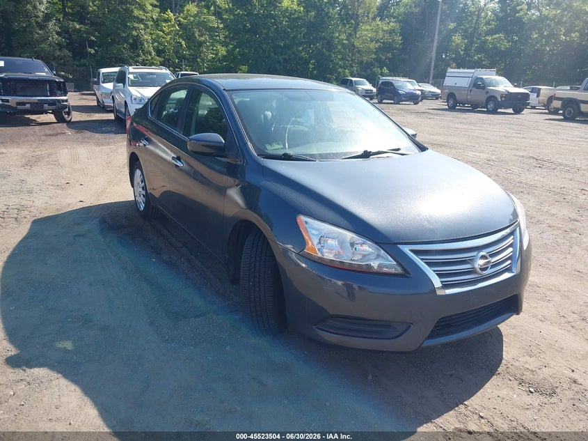 2014 Nissan Sentra VIN 3N1AB7AP3EY332341 IAAI salvage auction — NORMAL WEAR, Clear (Maryland), sold $225 on 2026-07-18 (photo 1)