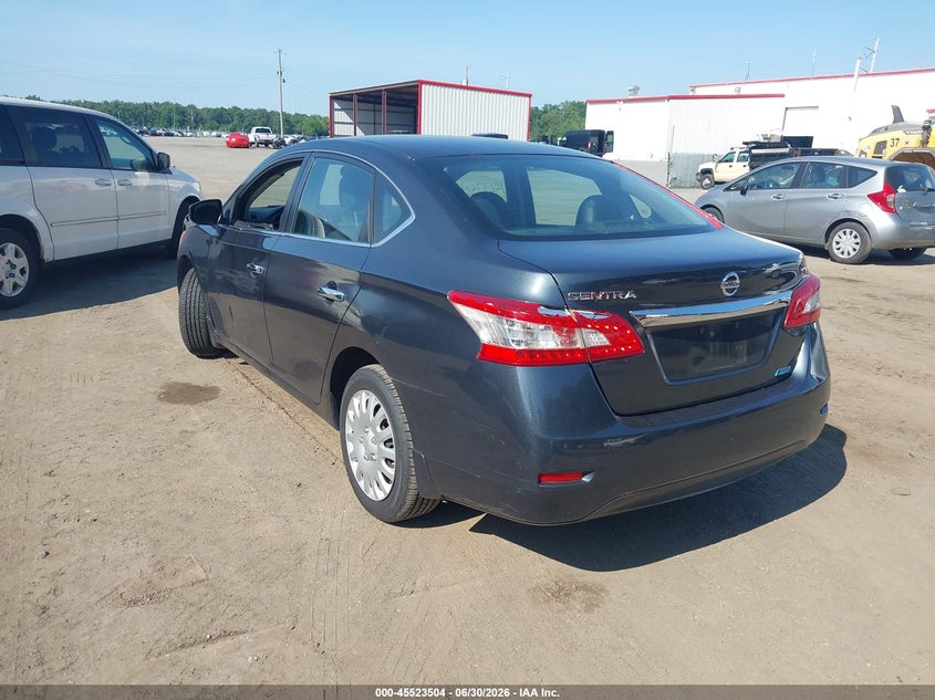 2014 Nissan Sentra VIN 3N1AB7AP3EY332341 IAAI salvage auction — NORMAL WEAR, Clear (Maryland), sold $225 on 2026-07-18 (photo 3)