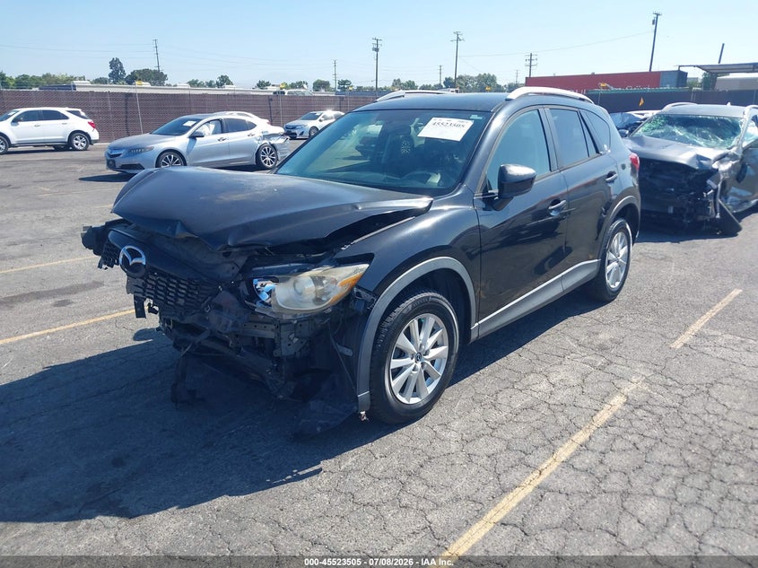 2014 Mazda Cx-5 VIN JM3KE2CY0E0328766 IAAI salvage auction — FRONT END, Salvage (California), sold $1,050 on 2026-07-27 (photo 2)