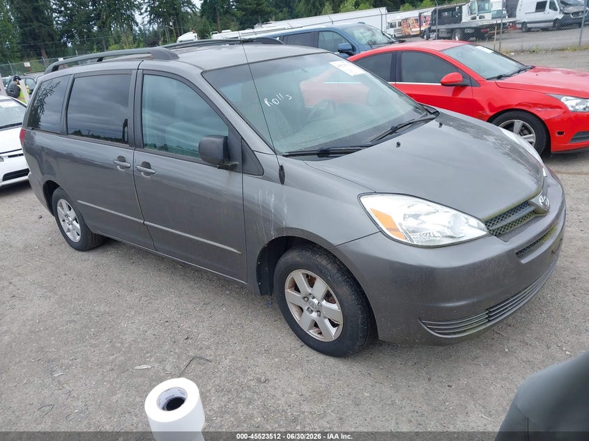 2004 Toyota Sienna VIN 5TDZA23C64S214211 IAAI salvage auction — NORMAL WEAR, Clear (Washington), sold $375 on 2026-07-09 (photo 1)