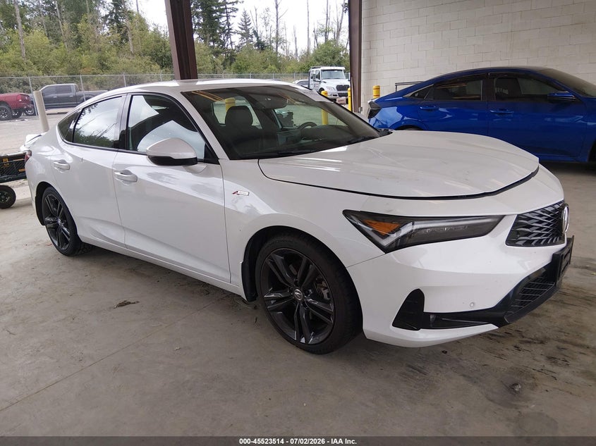 2024 Acura Integra VIN 19UDE4G78RA001421 IAAI salvage auction — LEFT FRONT, Bill Of Sale (Washington), sold $10,200 on 2026-07-29 (photo 1)