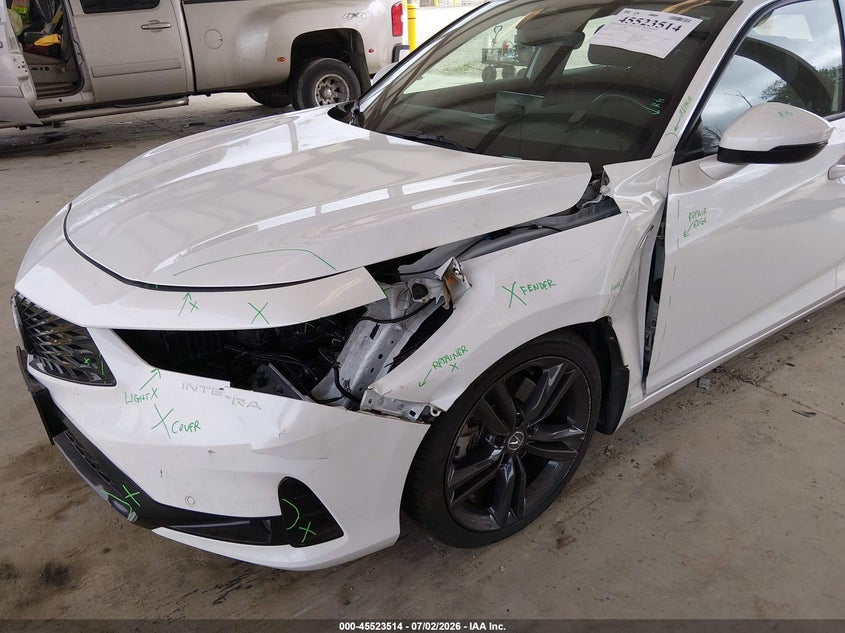 2024 Acura Integra VIN 19UDE4G78RA001421 IAAI salvage auction — LEFT FRONT, Bill Of Sale (Washington), sold $10,200 on 2026-07-29 (photo 6)