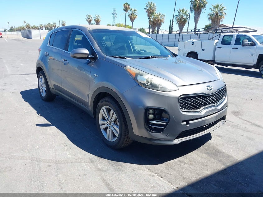 2018 Kia Sportage VIN KNDPMCAC4J7451356 IAAI salvage auction — NORMAL WEAR, Clear - Dealer Only (California), sold $1,600 on 2026-07-28 (photo 1)