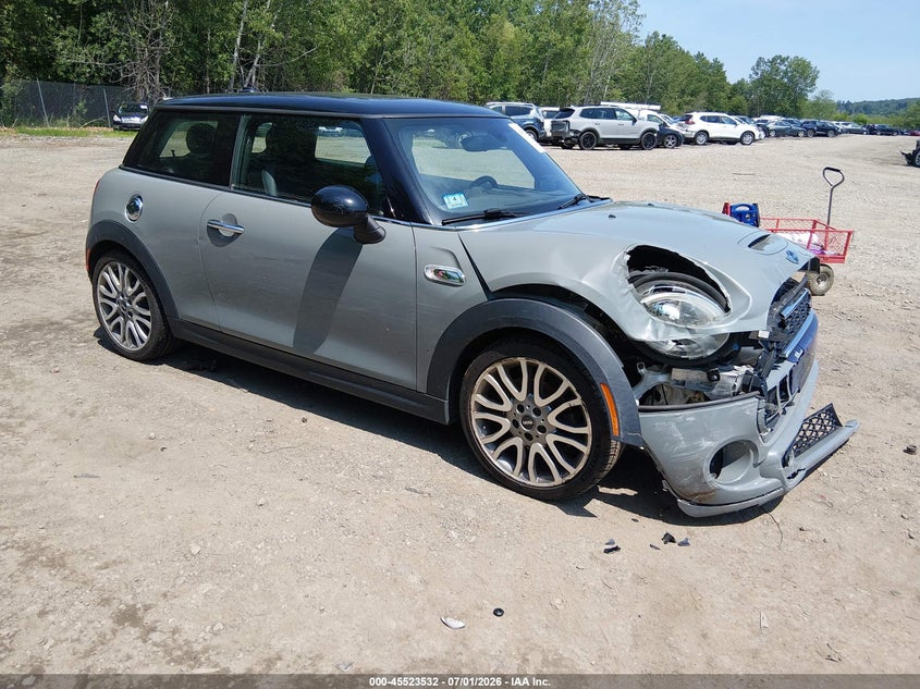 2015 Mini Hard top VIN WMWXP7C57F2A34458 IAAI salvage auction — FRONT END, Salvage Title, sold $500 on 2026-07-30 (photo 1)