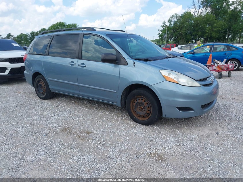 2006 Toyota Sienna VIN 5TDZA23C06S538435 IAAI salvage auction — NORMAL WEAR, Clear (Missouri), sold $425 on 2026-07-20 (photo 1)