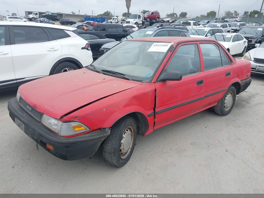 1988 Toyota Corolla VIN JT2AE92E3J0069214 IAAI salvage auction — NORMAL WEAR, Clear - Dealer Only (California), sold $150 on 2026-07-08 (photo 2)