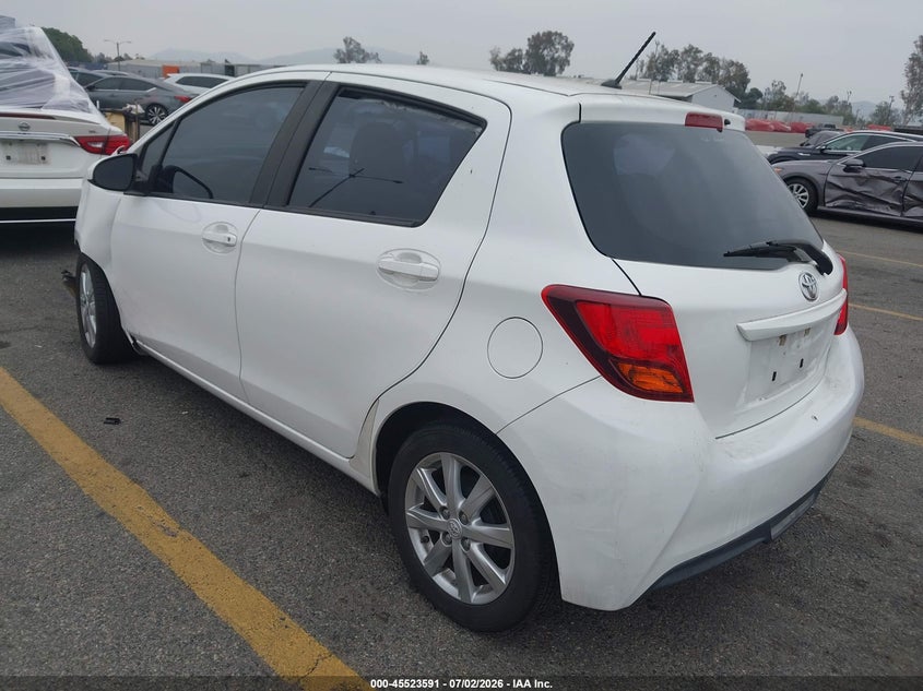 2017 Toyota Yaris VIN VNKKTUD37HA072211 IAAI salvage auction — FRONT END, Salvage (California), sold $25 on 2026-07-21 (photo 3)