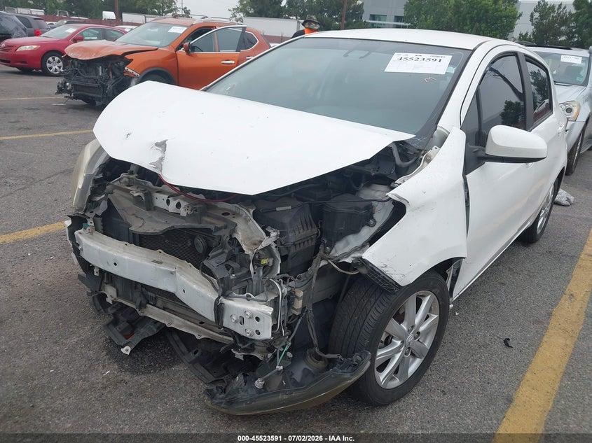 2017 Toyota Yaris VIN VNKKTUD37HA072211 IAAI salvage auction — FRONT END, Salvage (California), sold $25 on 2026-07-21 (photo 6)
