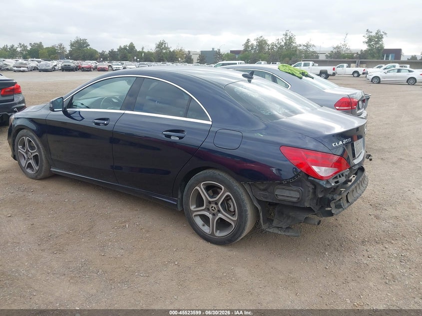 2018 Mercedes-benz Cla-class VIN WDDSJ4EB1JN695610 IAAI salvage auction — REAR END, Salvage Title - Dealer (California), sold $7,500 on 2026-07-27 (photo 3)