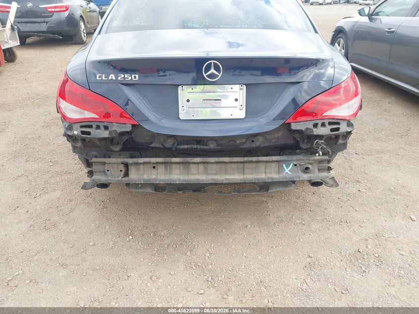 2018 Mercedes-benz Cla-class VIN WDDSJ4EB1JN695610 IAAI salvage auction — REAR END, Salvage Title - Dealer (California), sold $7,500 on 2026-07-27 (photo 6)