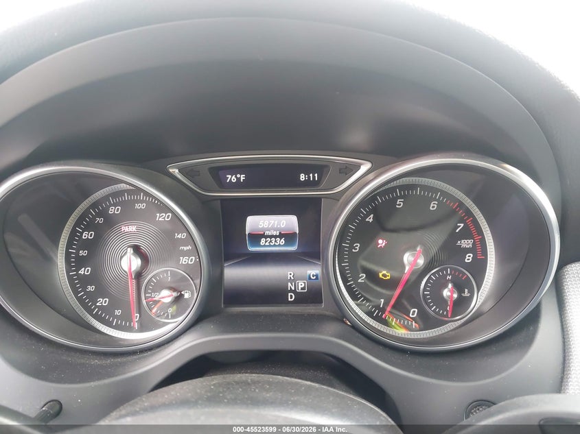 2018 Mercedes-benz Cla-class VIN WDDSJ4EB1JN695610 IAAI salvage auction — REAR END, Salvage Title - Dealer (California), sold $7,500 on 2026-07-27 (photo 7)
