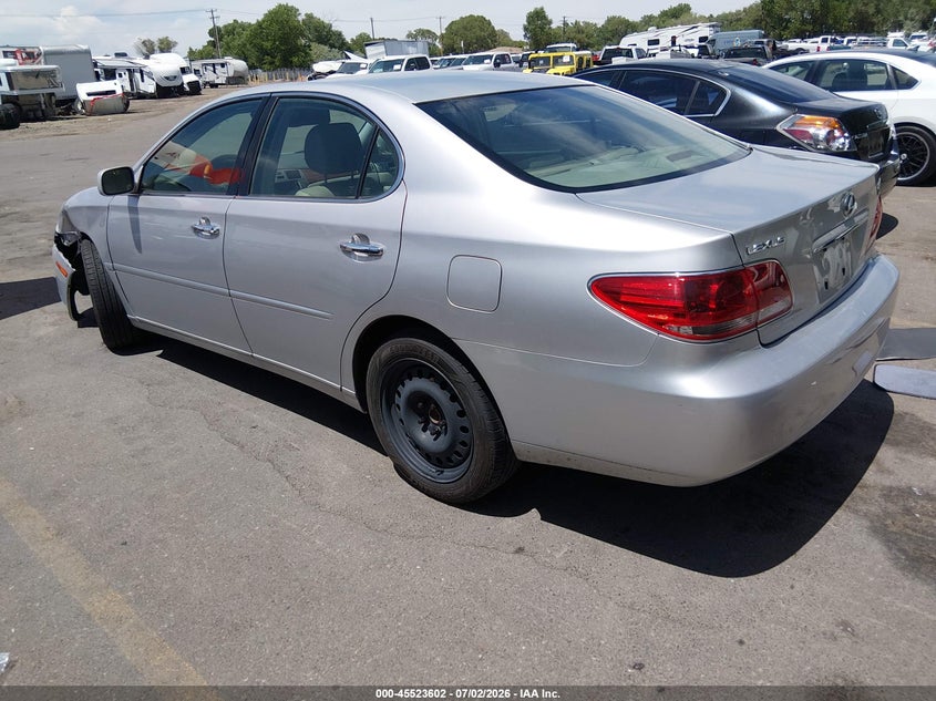 2005 Lexus Es 330 VIN JTHBA30G055056873 IAAI salvage auction — FRONT END, Salvage (Utah), sold $350 on 2026-07-30 (photo 3)