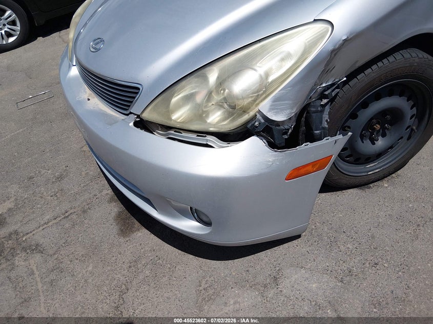 2005 Lexus Es 330 VIN JTHBA30G055056873 IAAI salvage auction — FRONT END, Salvage (Utah), sold $350 on 2026-07-30 (photo 6)