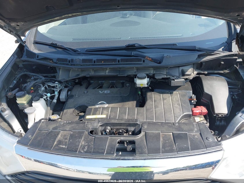 2015 Nissan Quest VIN JN8AE2KP3F9126986 IAAI salvage auction — NORMAL WEAR, Original (New Hampshire), sold $300 on 2026-07-29 (photo 9)