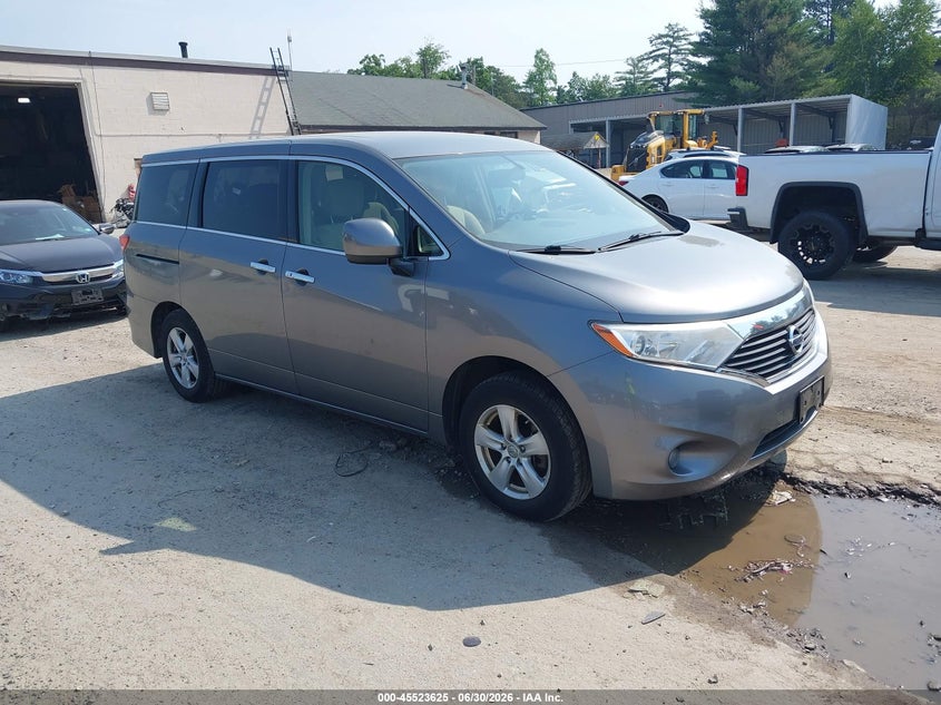 2015 Nissan Quest VIN JN8AE2KP3F9126986 IAAI salvage auction — NORMAL WEAR, Original (New Hampshire), sold $300 on 2026-07-29 (photo 1)