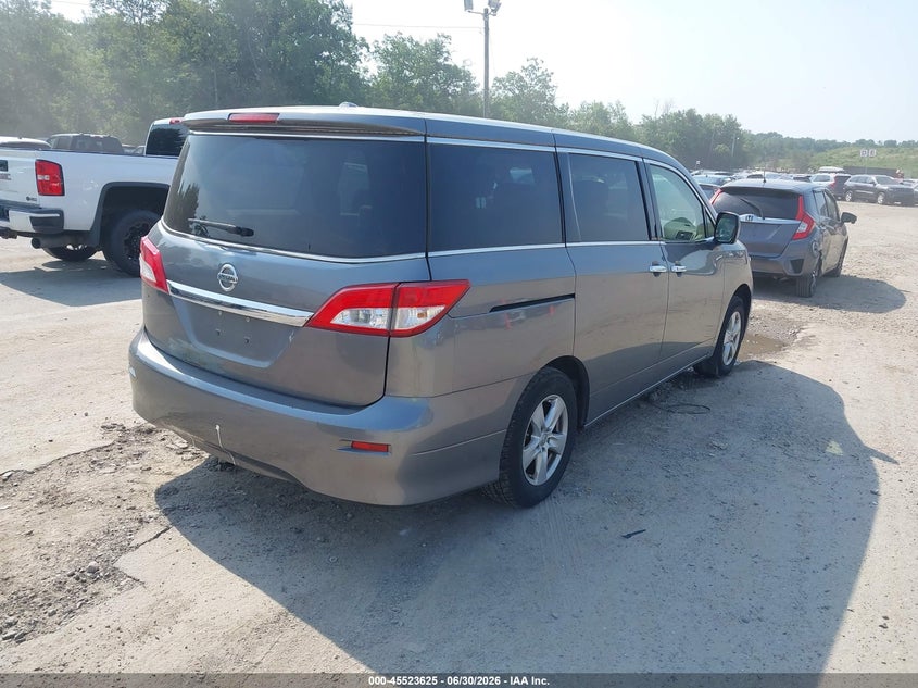 2015 Nissan Quest VIN JN8AE2KP3F9126986 IAAI salvage auction — NORMAL WEAR, Original (New Hampshire), sold $300 on 2026-07-29 (photo 4)