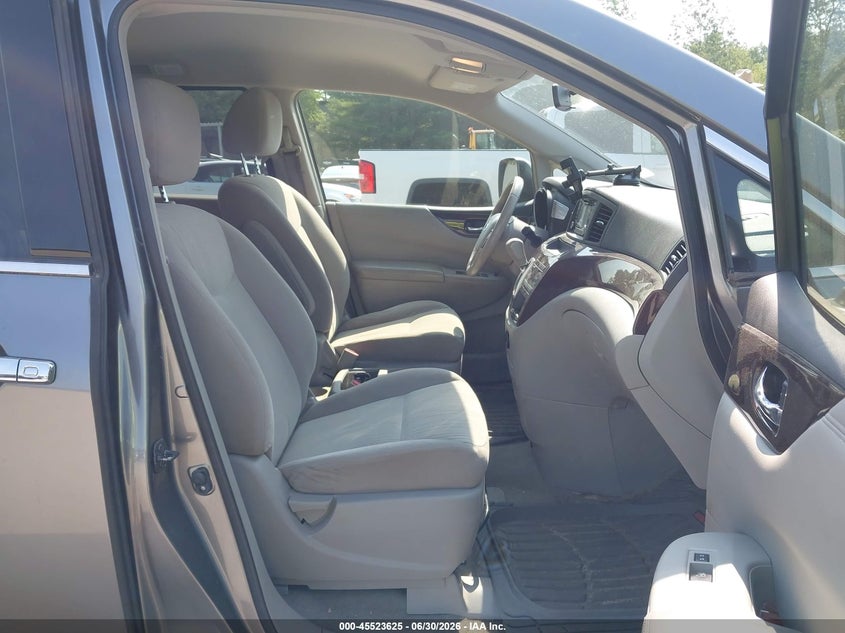 2015 Nissan Quest VIN JN8AE2KP3F9126986 IAAI salvage auction — NORMAL WEAR, Original (New Hampshire), sold $300 on 2026-07-29 (photo 5)