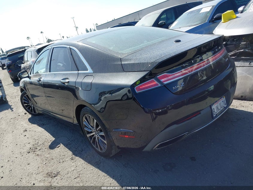 2017 Lincoln Mkz VIN 3LN6L5A90HR605414 IAAI salvage auction — FRONT END, Salvage Title, sold $1,600 on 2026-08-01 (photo 3)
