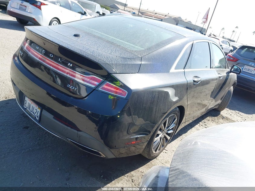 2017 Lincoln Mkz VIN 3LN6L5A90HR605414 IAAI salvage auction — FRONT END, Salvage Title, sold $1,600 on 2026-08-01 (photo 4)