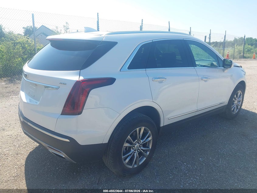 2023 Cadillac Xt5 VIN 1GYKNDRS6PZ134372 IAAI salvage auction — FRONT END, Salvage (Wisconsin), sold $7,600 on 2026-07-28 (photo 4)