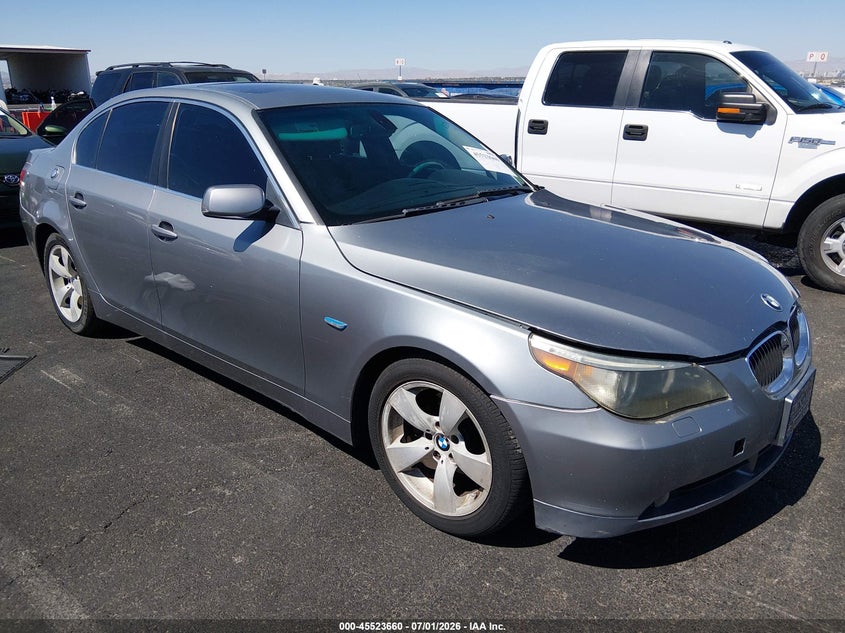 2007 BMW 5 series VIN WBANE53537CY07131 IAAI salvage auction — UNKNOWN, Salvage (Nevada), sold $100 on 2026-07-24 (photo 1)