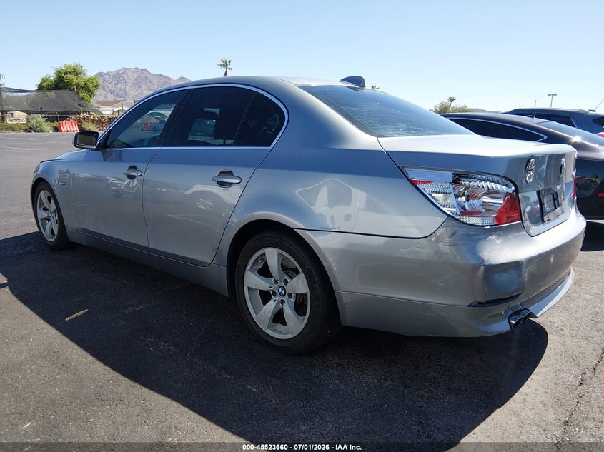 2007 BMW 5 series VIN WBANE53537CY07131 IAAI salvage auction — UNKNOWN, Salvage (Nevada), sold $100 on 2026-07-24 (photo 3)