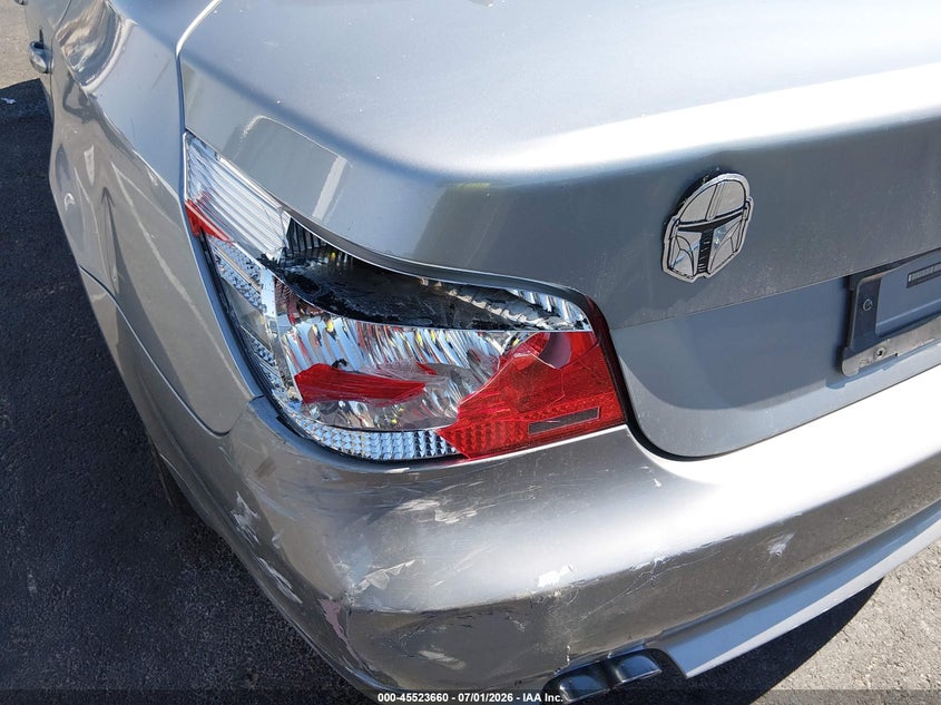 2007 BMW 5 series VIN WBANE53537CY07131 IAAI salvage auction — UNKNOWN, Salvage (Nevada), sold $100 on 2026-07-24 (photo 6)