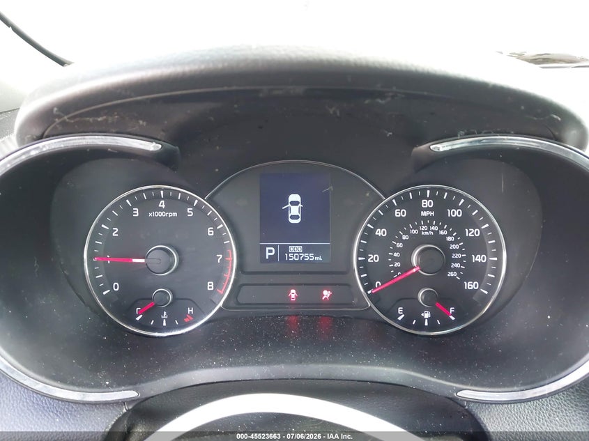 2014 Kia Forte VIN KNAFX4A82E5090910 IAAI salvage auction — FRONT END, Salvage (Texas), sold $850 on 2026-08-01 (photo 7)