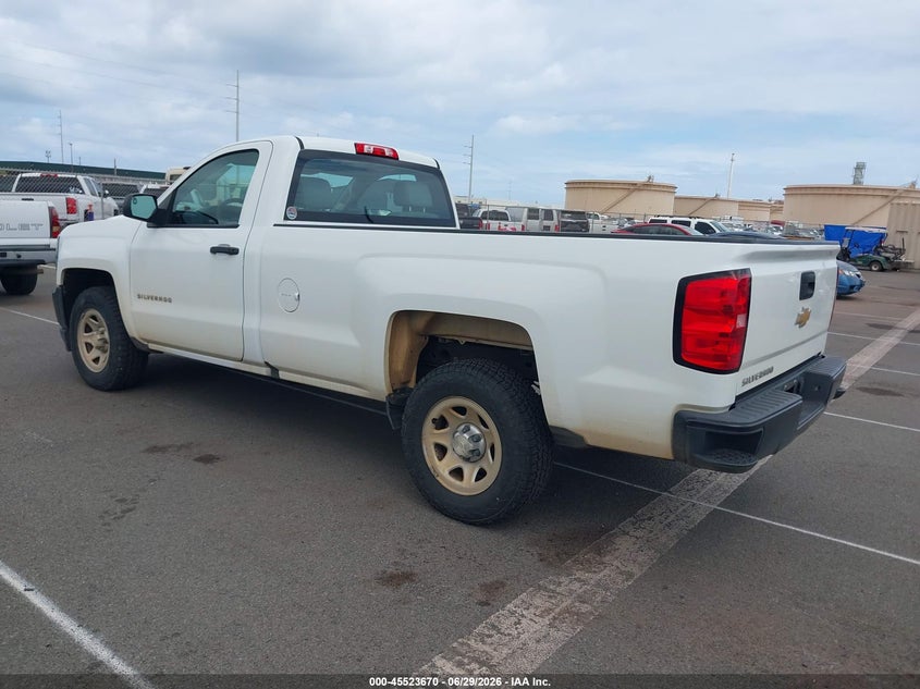 2017 Chevrolet Silverado 1500 VIN 1GCNCNEHXHZ258817 IAAI salvage auction — NORMAL WEAR, Sf97 (Hawaii), sold $10,100 on 2026-07-28 (photo 3)