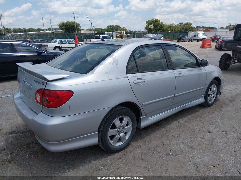 2007 Toyota Corolla VIN 1NXBR30E17Z895346 IAAI salvage auction — NORMAL WEAR, Clear (Kansas), sold $3,650 on 2026-07-10 (photo 4)