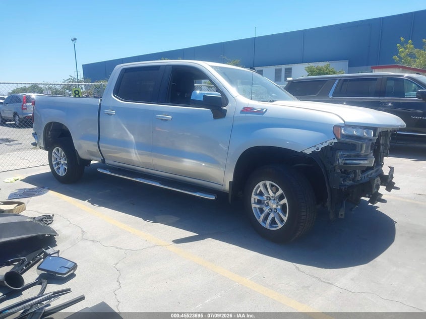 2020 Chevrolet Silverado VIN 3GCUYDED3LG122560 IAAI salvage auction — FRONT END, Salvage Title, sold $8,700 on 2026-07-29 (photo 1)
