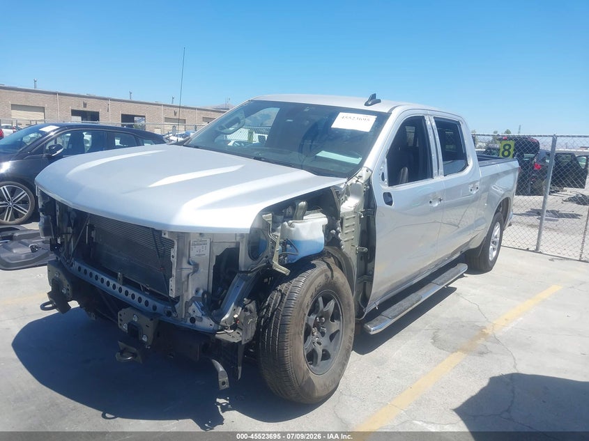 2020 Chevrolet Silverado VIN 3GCUYDED3LG122560 IAAI salvage auction — FRONT END, Salvage Title, sold $8,700 on 2026-07-29 (photo 6)