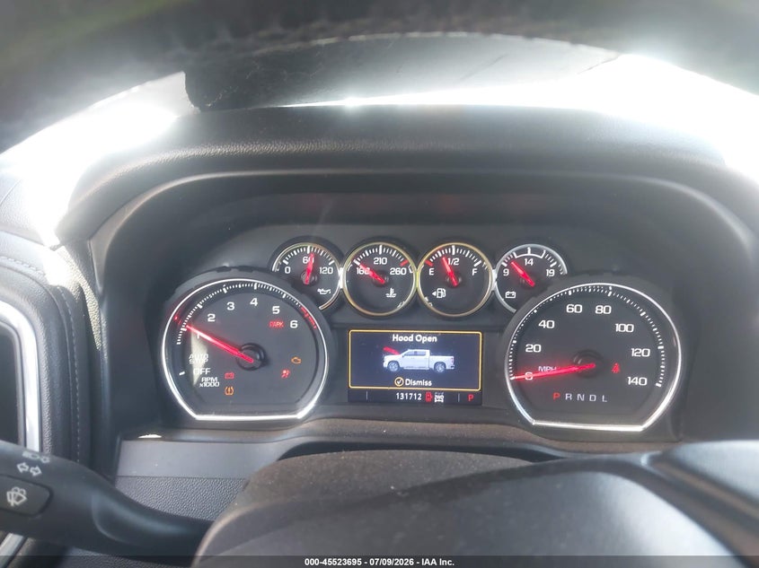 2020 Chevrolet Silverado VIN 3GCUYDED3LG122560 IAAI salvage auction — FRONT END, Salvage Title, sold $8,700 on 2026-07-29 (photo 7)