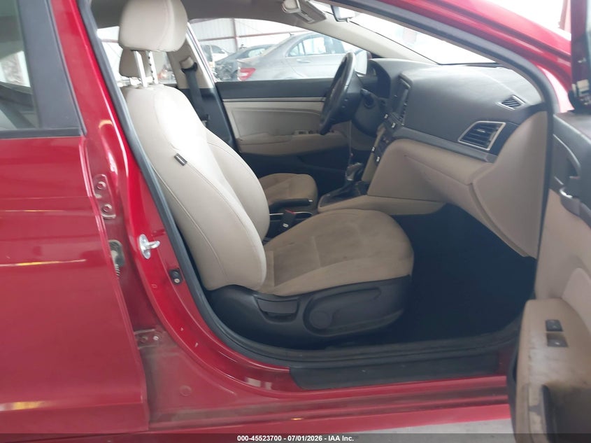 2017 Hyundai Elantra VIN KMHD84LF4HU229704 IAAI salvage auction — NORMAL WEAR, Clear - Dealer Only (California), sold $950 on 2026-07-14 (photo 5)