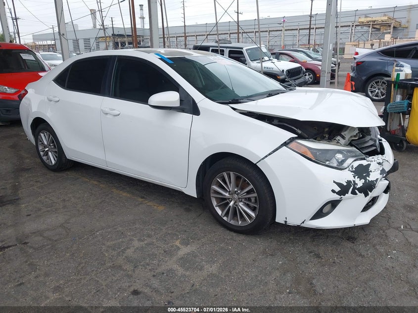 2014 Toyota Corolla VIN 5YFBURHE7EP060906 IAAI salvage auction — FRONT END, Salvage (California), sold $25 on 2026-07-28 (photo 1)