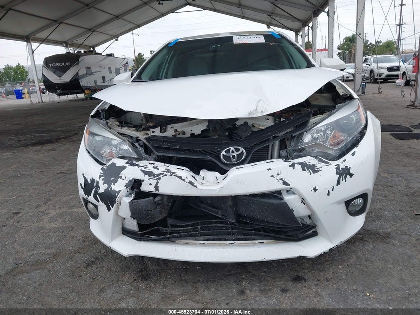 2014 Toyota Corolla VIN 5YFBURHE7EP060906 IAAI salvage auction — FRONT END, Salvage (California), sold $25 on 2026-07-28 (photo 6)