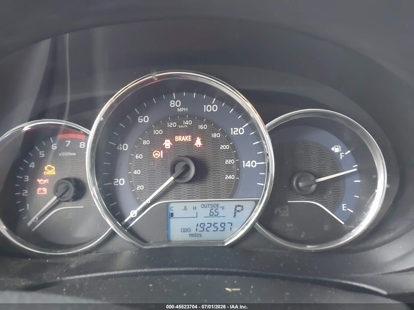 2014 Toyota Corolla VIN 5YFBURHE7EP060906 IAAI salvage auction — FRONT END, Salvage (California), sold $25 on 2026-07-28 (photo 7)