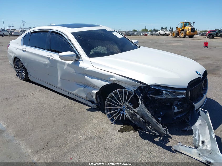 2022 BMW 7er VIN WBA7U2C08NCG91195 — IAAI salvage auction photo