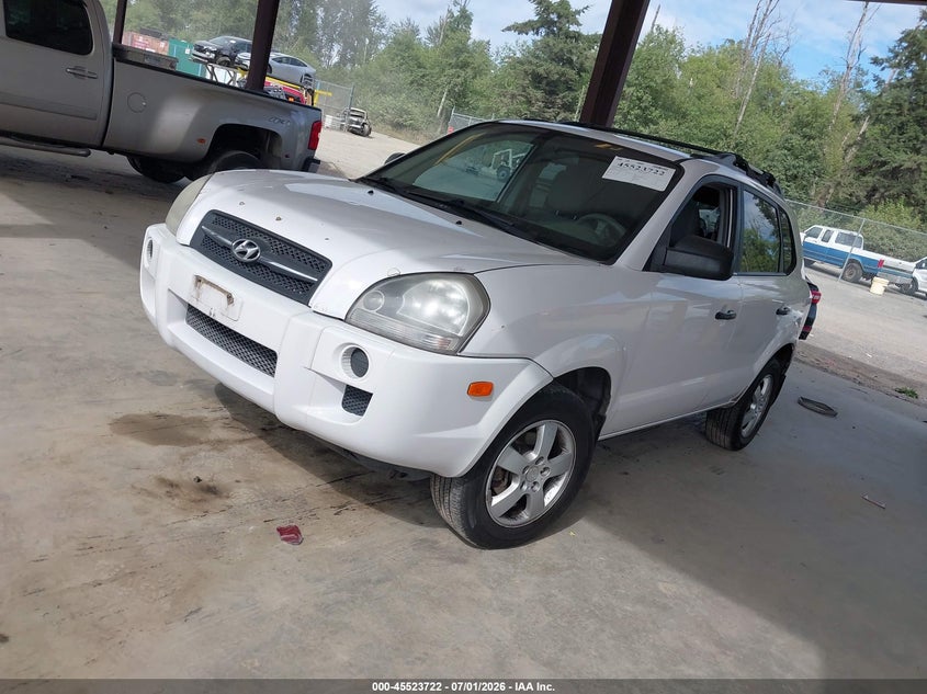 2006 Hyundai Tucson VIN KM8JM72B66U327712 IAAI salvage auction — RIGHT SIDE, Bill Of Sale (Washington), sold $325 on 2026-07-15 (photo 2)