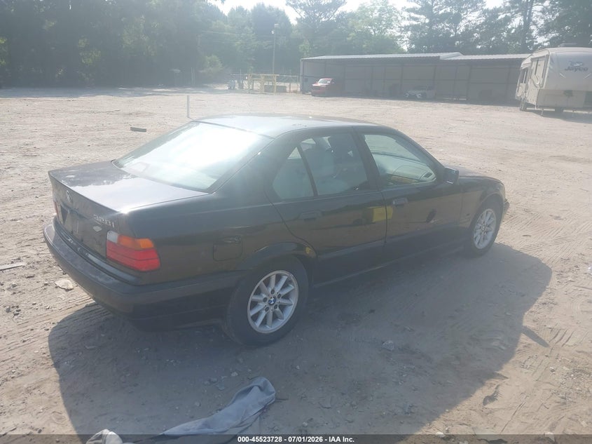 1997 BMW 3 series VIN WBACD4326VAV50114 IAAI salvage auction — ENGINE DAMAGE, Clear (Georgia), sold $700 on 2026-07-17 (photo 4)
